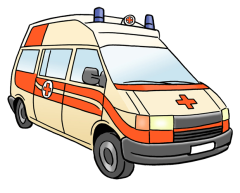 Krankenwagen © Lebenshilfe für Menschen mit geistiger Behinderung Bremen e.V.