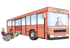 Bus © Lebenshilfe für Menschen mit geistiger Behinderung Bremen e.V.