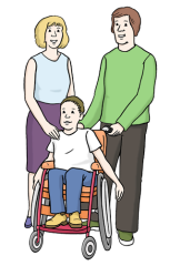 Eltern mit Kind 1 © Lebenshilfe für Menschen mit geistiger Behinderung Bremen e.V.