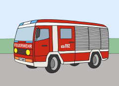 Feuerwehrauto © Lebenshilfe für Menschen mit geistiger Behinderung Bremen e.V.
